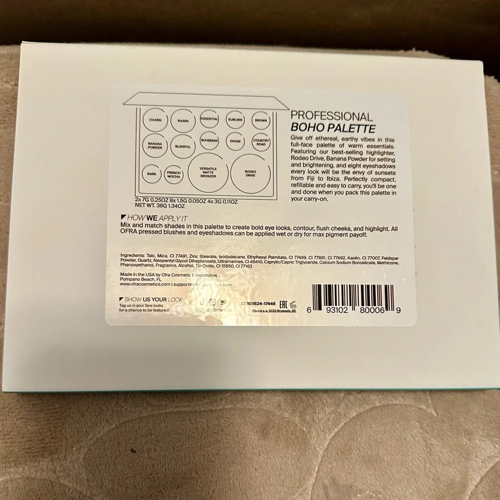 OFRA PRO PALETTE - BOHO NEW - Picture 10 of 11